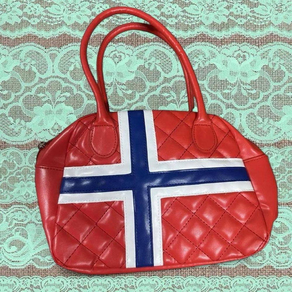 Y2K Norwegian 🇳🇴 flag mini bag